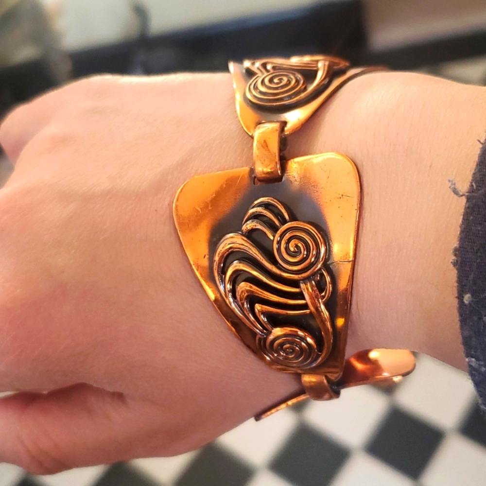 Vintage Genuine Copper Bracelet